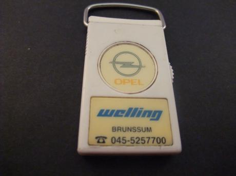 Autobedrijf Welling Brunssum Opel dealer sleutelhanger
